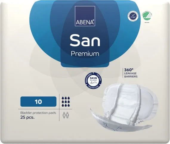 Abena San 10 Premium Blue Unisex 2800ml White/ Blue Stripe