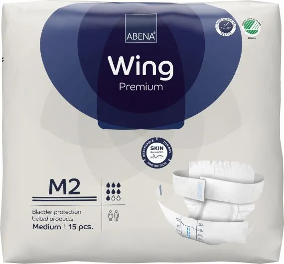 Abena Wing M2 Medium Waist 70 110cm Unisex 1380ml Blue
