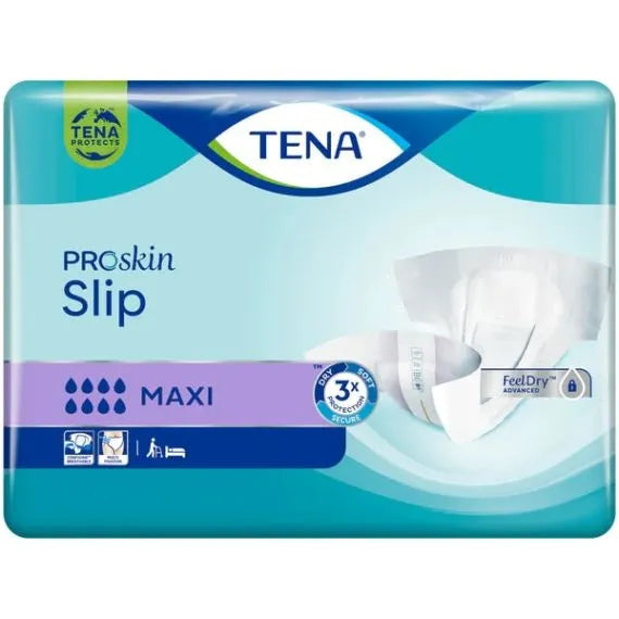 Tena Slip Maxi Large Waist 92 144cm Unisex 2667ml White