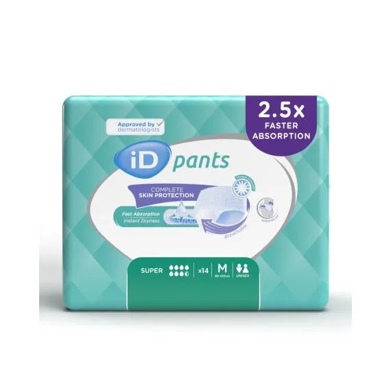 I D Pants Super Large 100 145 Cm Unisex 1870ml White