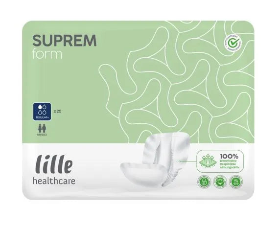 Lille Suprem Form Regular Plus Unisex 1450ml White